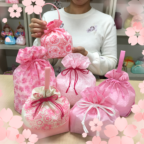 春色　スプリング　ピンク　かわいい　ラッピング　春　桜　洋菓子　和菓子　