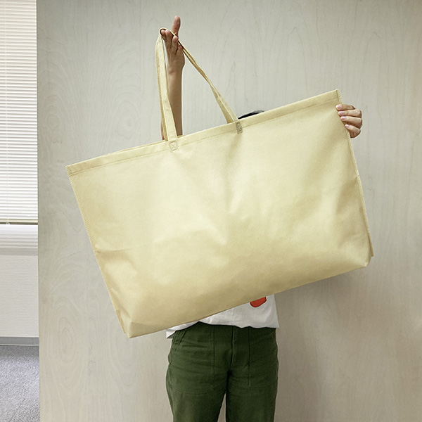 特大サイズの不織布バッグは小ロットで │ ラッピング＆バッグの森ブログ