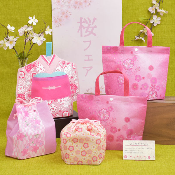 ラッピングの森　ラッピング　桜　花　和菓子　洋菓子　春　セット販売