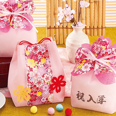 桜　ラッピング　春　和菓子　洋菓子