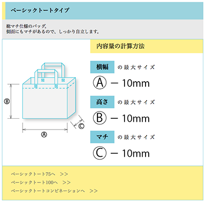 不織布　トートバッグ　アパレル