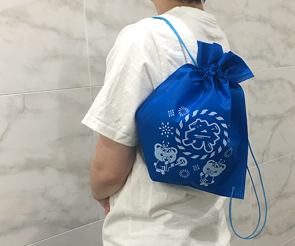 容量大きめ!な夏のラッピングバッグ新発売です。
