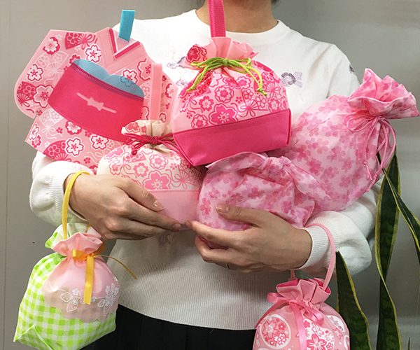 桜　ラッピング　春　お祝い　進学　進級