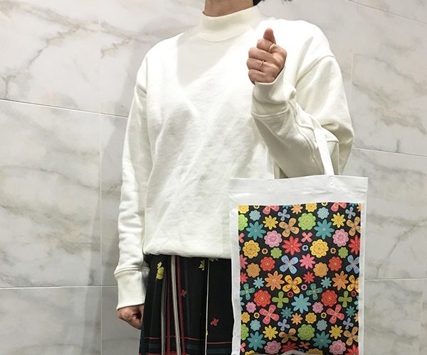 トートバッグ　フルカラー　印刷　
