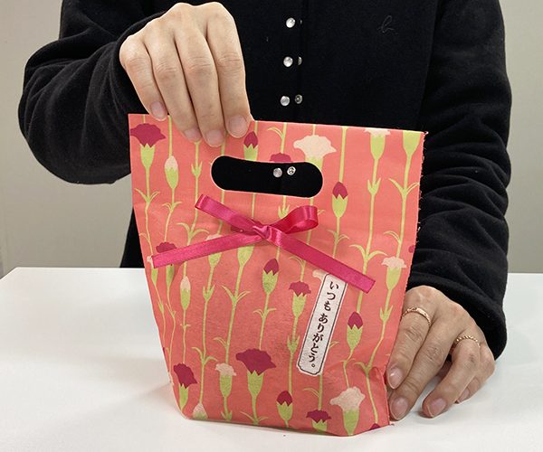 ラッピング　母の日　リボン　簡単　可愛い　和菓子　洋菓子　雑貨