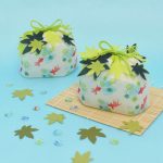 もみじ巾着 金魚と青楓FP