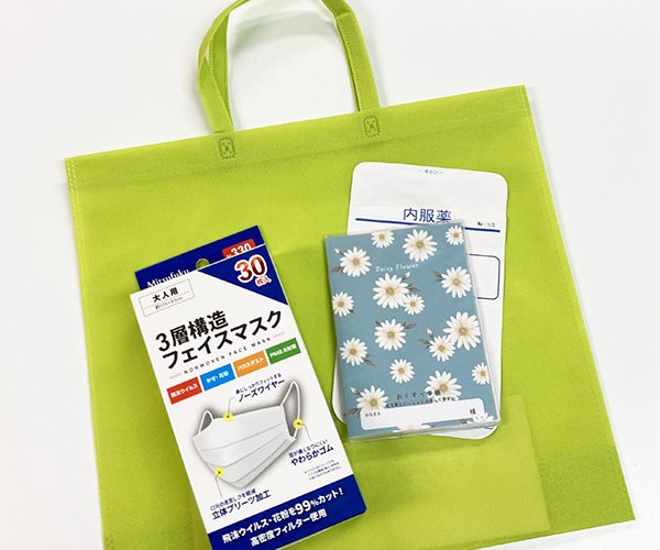 お薬　お薬バッグ　ドラッグストア　調剤薬局　薬局　エコバッグ