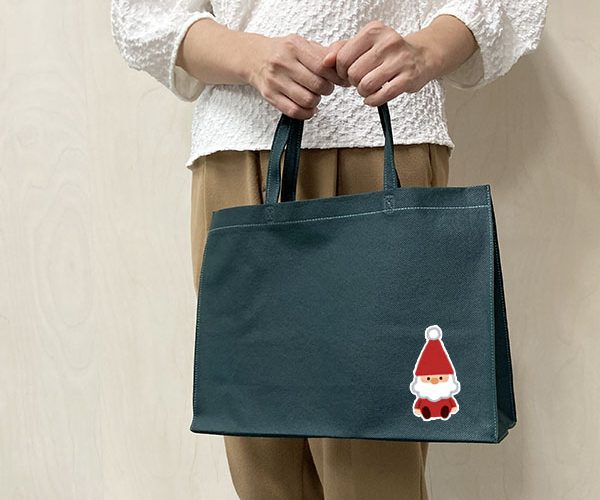 不織布　トートバッグ　フルカラー印刷　展示会　展覧会　自治体　