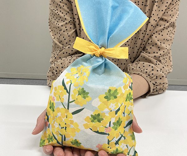 ラッピングの森　ラッピング　菜の花　和菓子　洋菓子　花見