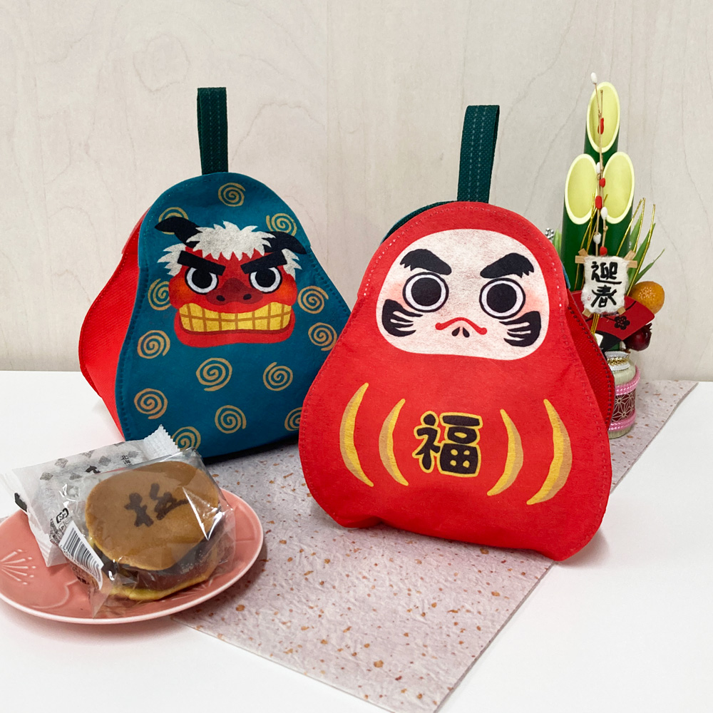 新商品！お正月ラッピング　だるまししまい入荷