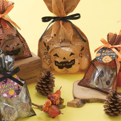 ハロウィンのラッピングアイデア