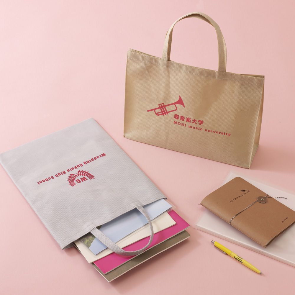 シルク印刷　不織布バッグ